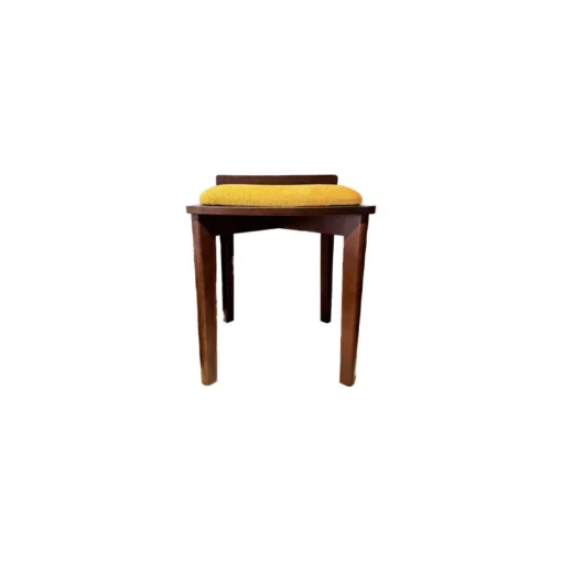 چهارپایه شایا گردویی پارچه وال 10