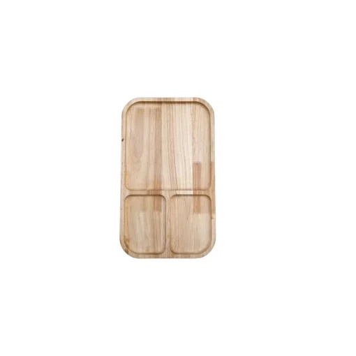 سینی مستطیل سه خانه سایز 29*29 کد 9102