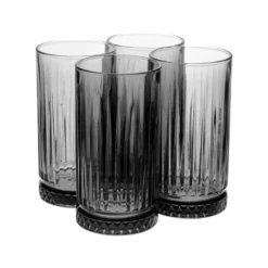 لیوان الیسا 435 سی سی دودی (پک 4 تایی) کد 520015