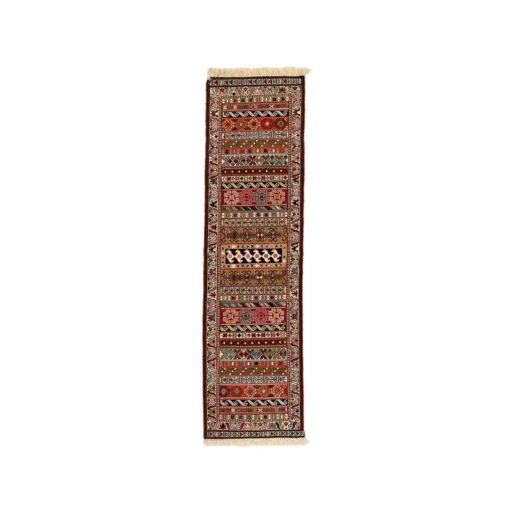 رانر گلیم سوزنی راه راه خطی سایز 150*40 کد 1773