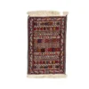 گلیم سوزنی راه راه خطی و قاب سایز 90*60کد 1750