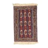 گلیم راه راه طرح گل سرخی سایز 127*84 کد 1111-5